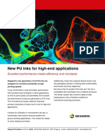 New PU Inks For High-End Applications: Excellent Performance Meets Efficiency and Circularity