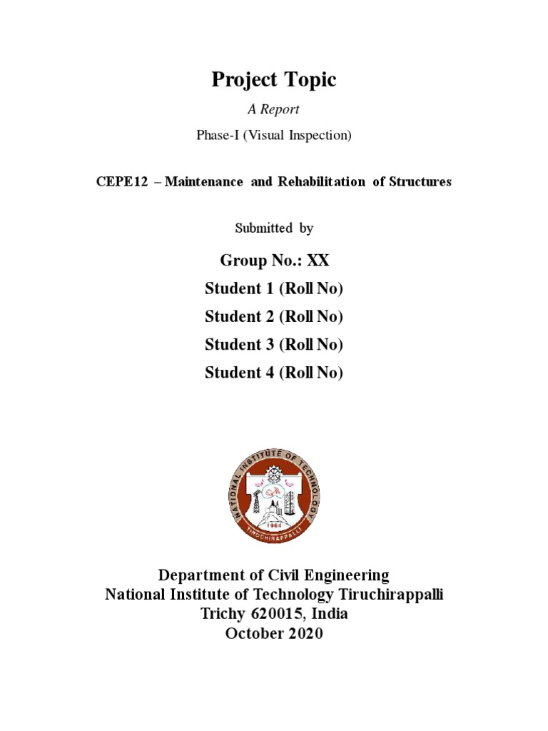 Case Study Report Template PDF