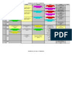 Horario 4to modificado  año 2011