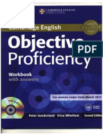 Objective Proficiency Workbook With Key 2ed 2013 120p PDF