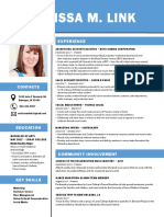 Melissa Link Resume - Fall 2021