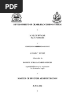 Download ORDER PROCESSING SYSTEM by Amruth Thangam SN53142481 doc pdf
