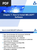 Chapter 7: How To Install MELSOFT Software