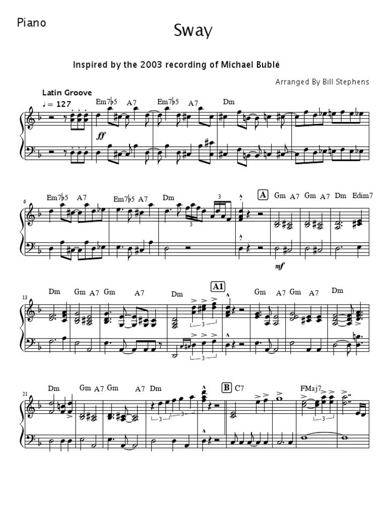 Sway Piano | PDF