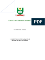 National Open University of Nigeria: Course Code: Css 371