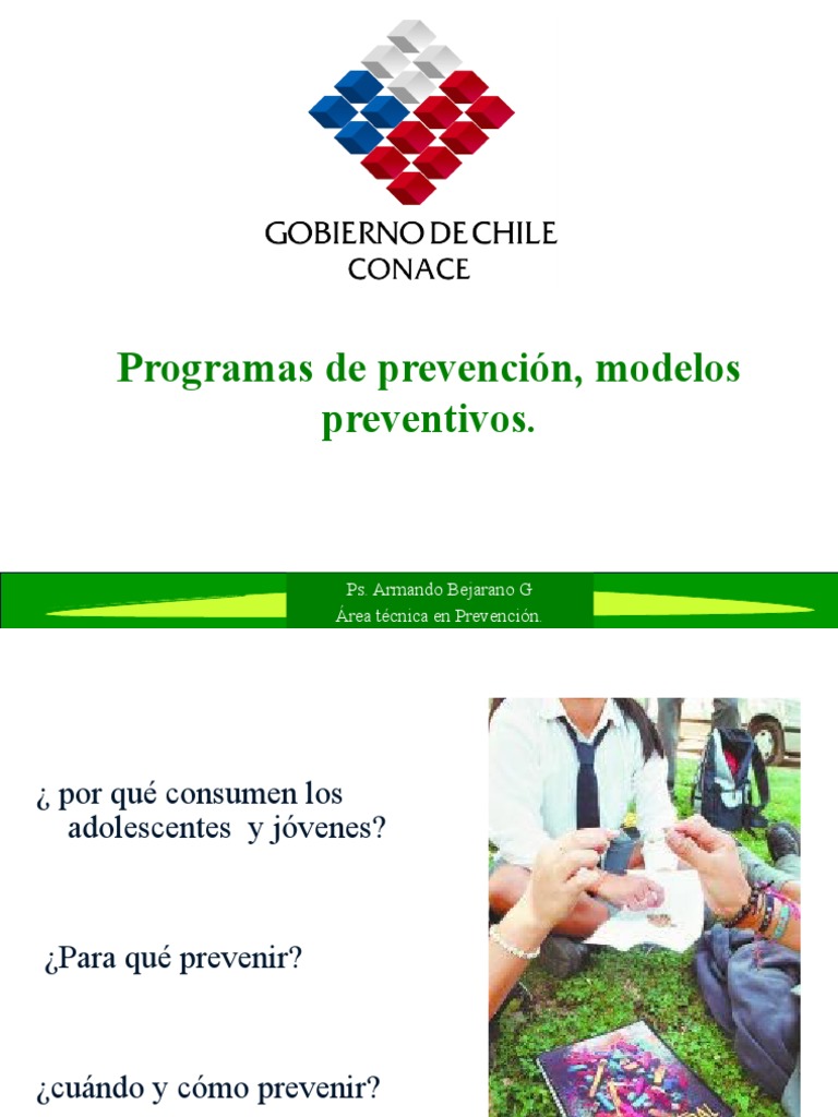 Estrategias en Programas de Prevención | PDF | La dependencia de ...