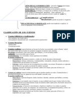 3.estructura Del Cuento Clasificacion CUADRO