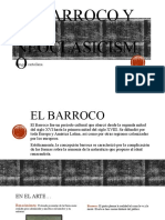 El Barroco y El Neoclasicismo