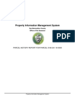 Property Information Management System: Parcel History Report For Parcel 0148-241-16-0000