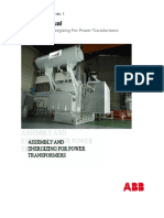 User's Manual: Assembly and Energizing For Power Transformers