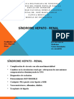 Síndrome Hepato - renal