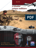 Cahier CREC 2018 - Autonomie Et Létalité en Robotique Militaire