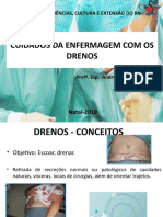 slide - CUIDADOS DA ENFERMAGEM COM DRENOS