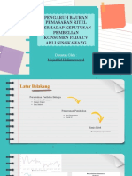 Sidang Skripsi PENGARUH BAURAN PEMASARAN RITEL TERHADAP KEPUTUSAN PEMBELIAN KONSUMEN PADA CV ARLI SINGKAWANG