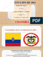 Constitución de 1863 Colombia