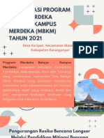 Sosialisasi Program Kerja Merdeka Belajar-Kampus Mengajar (MBKM) Tahun 2021