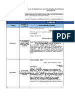 PLAN SEMANAL DE ACTIVIDADES 30 Agosto Al 3 de Septiembre