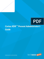 Cortex XDR Prevent Admin