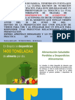 Alimentación Saludable y Desperdicios OK