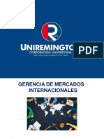 Gerencia de Mercados Internacionales - Semana 2