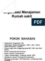 Org Manajemen & Aspek Hukum RS