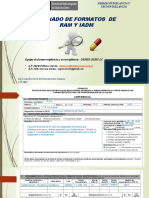 Llenado de Formatos Ram y Iadm