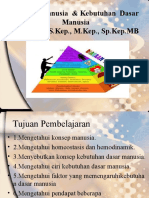 Konsep Kebutuhan Dasar Manusia