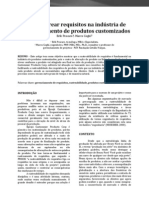 Como rastrear requisitos na indústria de desenvolvimento de produtos customizados