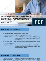 Avsec Equipment Certification (Sertifikasi Peralatan Avsec) : Modul 11