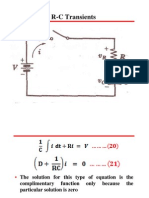 RC Transient Analysis