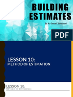 00.0 Presentation Week 04 Lesson 10 - Method of Estimation