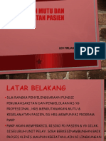 PMKP untuk Keselamatan Pasien