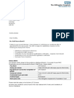 Neethu Mohan - Hillingdon Hospital NHS Foundation Trust - Conditional Offer Letter