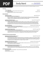 Emily Baird Csuf Resume