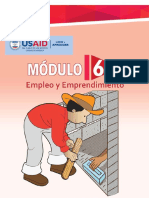 Modulo 6 Empleo y Emprendimiento