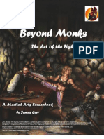 Beyond Monks, The Art of The Fight - A Martial Arts Source Book