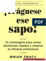 Libro Traguese Ese Sapo Brian Tracy