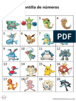 Matemáticas Con Pokémon para Imprimir