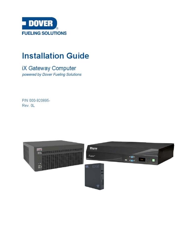 Installation Guide: Ix Gateway Computer | PDF | Computer Network | Ip ...