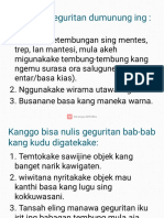 Materi geguritan