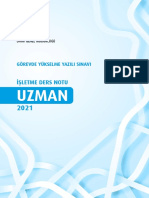 İşletme Ders Notu - Uzman