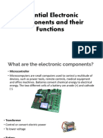 Essential Electronic Components and Their Functions