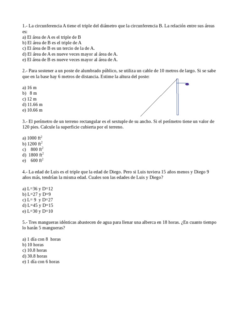 Problemas Matemáticos Diversos y Soluciones | PDF | Geometría | Objetos ...