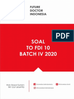 [Fdi] Soal to Fdi 10 Batch IV 2020