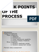 Check Points of The Process