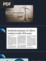 Legal Reasoning