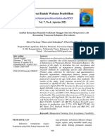 Jurnal Ilmiah Wahana Pendidikan: Vol. 7, No.4, Agustus 2021