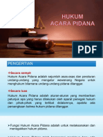 PENGERTIAN HUKUM ACARA PIDANA