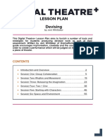 Lesson Plans - Devising