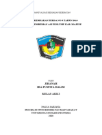 Paper Kajian Kebijakan Perda No 8 Tahun 2014 Tentang Asi Ekslusif